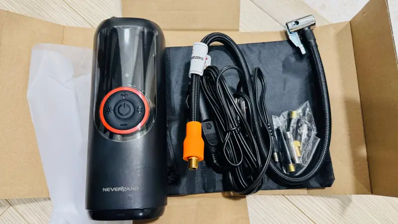 11번가아마존-타이어공기주입기-내용물